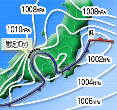 3月30日09時の局地解析図(a)