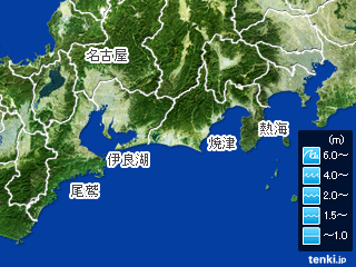 東海地方の海の天気 日本気象協会 Tenki Jp