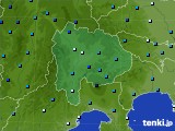 山梨県のアメダス実況