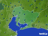 愛知県のアメダス実況