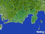 静岡県のアメダス実況