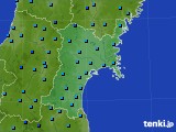 宮城県のアメダス実況