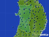 秋田県のアメダス実況