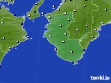 和歌山県のアメダス実況