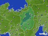 滋賀県のアメダス実況