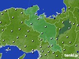 京都府のアメダス実況