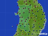 秋田県のアメダス実況