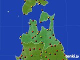 青森県のアメダス実況