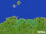 鳥取県のアメダス実況