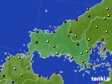 山口県のアメダス実況