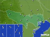 東京都のアメダス実況