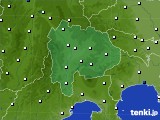 山梨県のアメダス実況