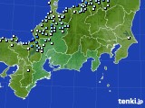 東海地方の前3時間