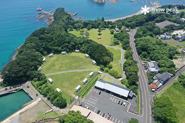 スノーピーク土佐清水キャンプフィールド