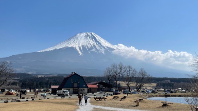 3月7日11時頃
設営完了
ふもとっぱらデビュー
最高の天気です。