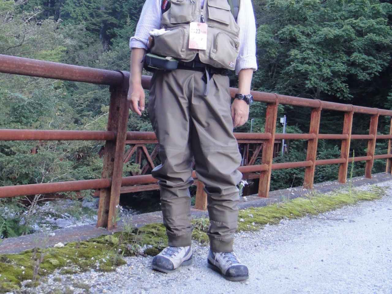 渓流 釣り 服装
