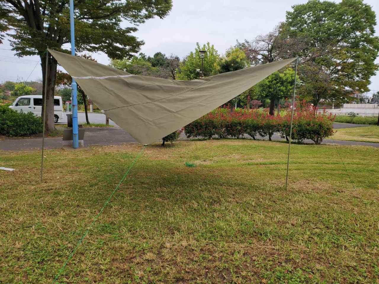 自作タープの作り方 自分好みのタープを作る 帆布を使った本格タープ作りにチャレンジ お役立ちキャンプ情報 年11月19日 日本気象協会 Tenki Jp