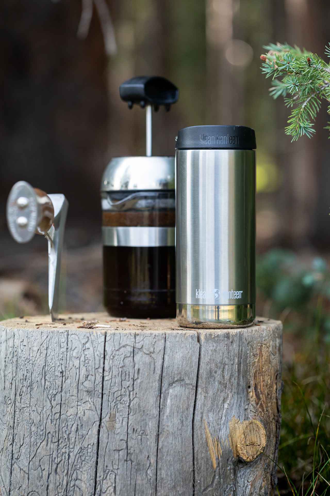 カンティー Klean kanteen クリーン カンティーン Thermo TKWide 590ml コーヒー キャップ ユニセックス：サンガ  により