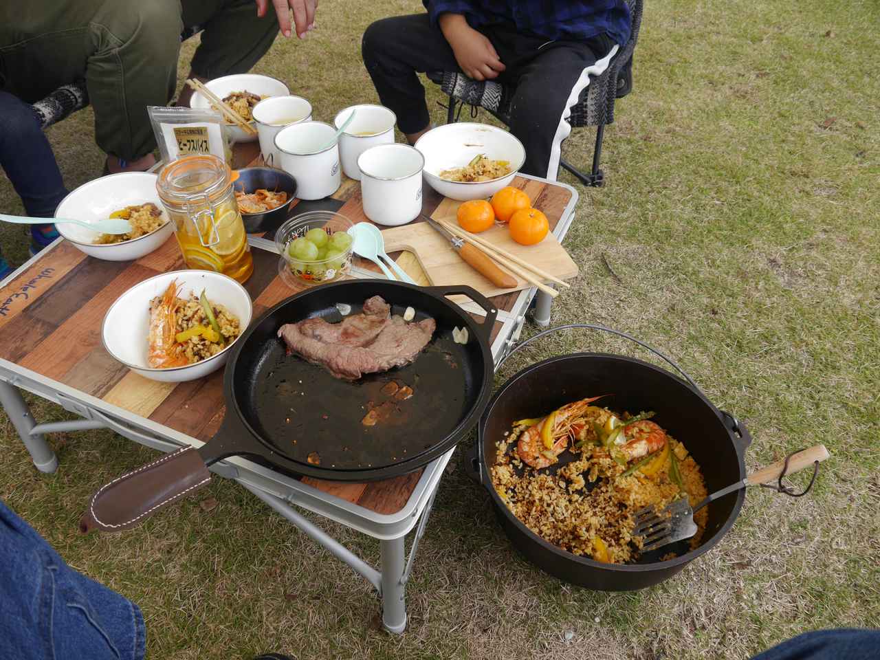 未使用 コールマン(Coleman) 食器セットエナメルディッシュウェアセット 【国内配送】 - バーベキュー・調理用品