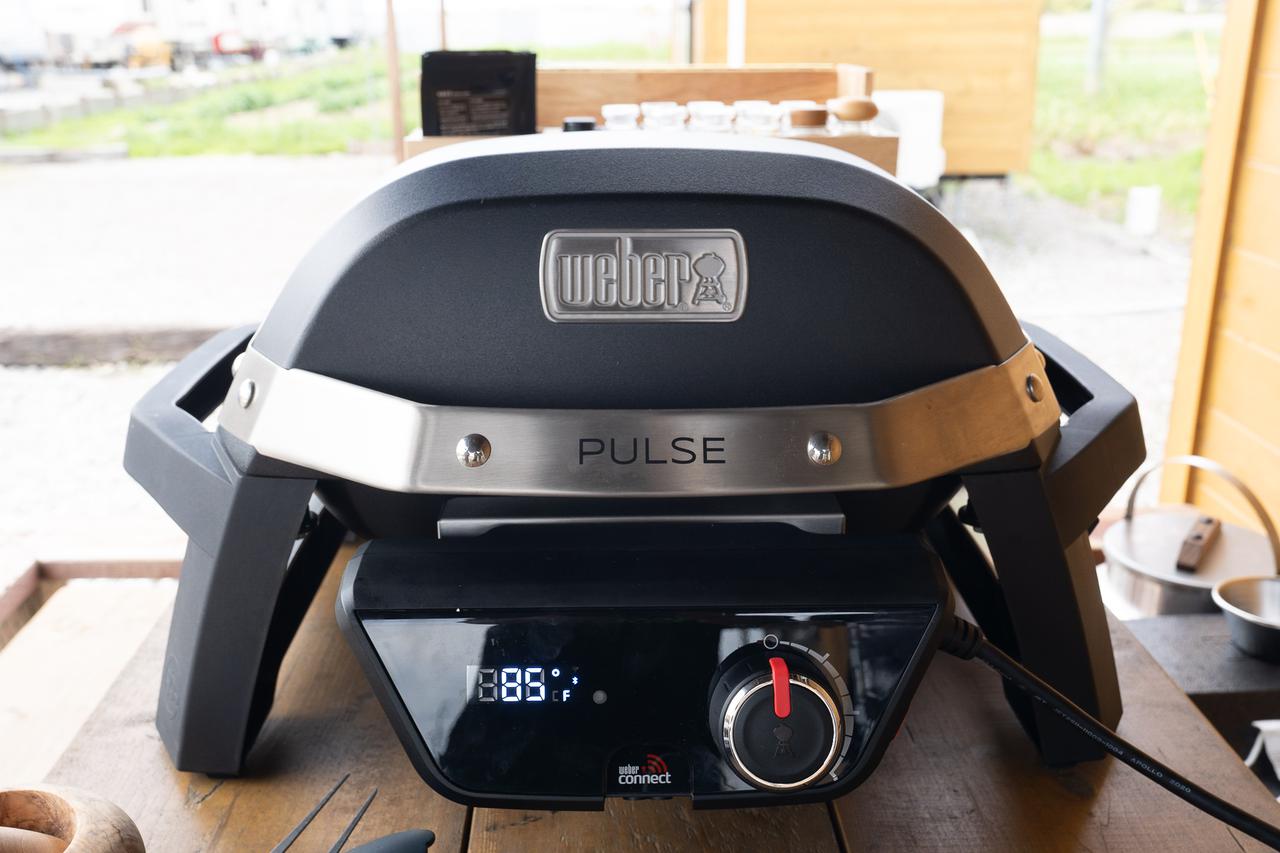 Weber Pulse 1000電気グリル BBQ 夏 本番 バーベキュー - 調理機器