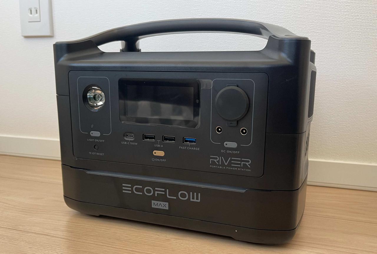 【ポータブル電源】EcoFlow『RIVER Max』がキャンプや車中泊に