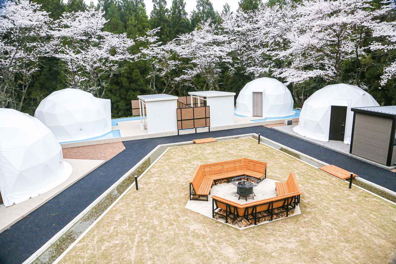 福井県にグランピング施設「ルポの森」がオープン！森の中で温泉や地元食材を楽しむリトリート
