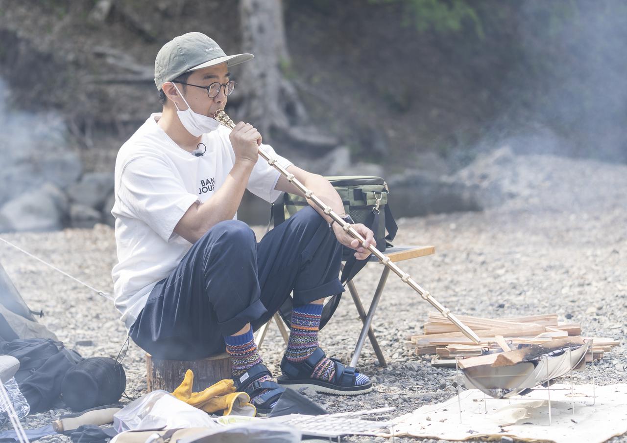 江凸崎流 ゆったりチルキャンプ（前編）” 高性能火吹き棒が超ロングに