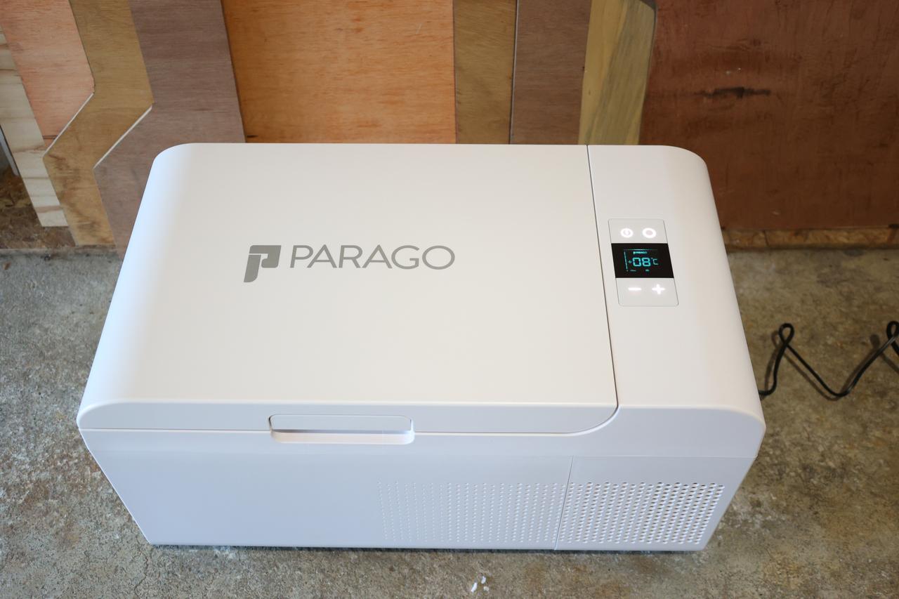 車載冷凍／冷蔵庫「PARAGO PG20」は-18℃まで設定可能でアウトドア