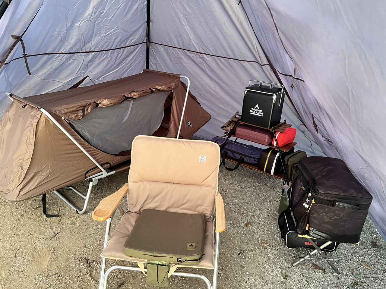 クオルツ イージーキャンパー テントコット テント コット キャンプ アウトドア