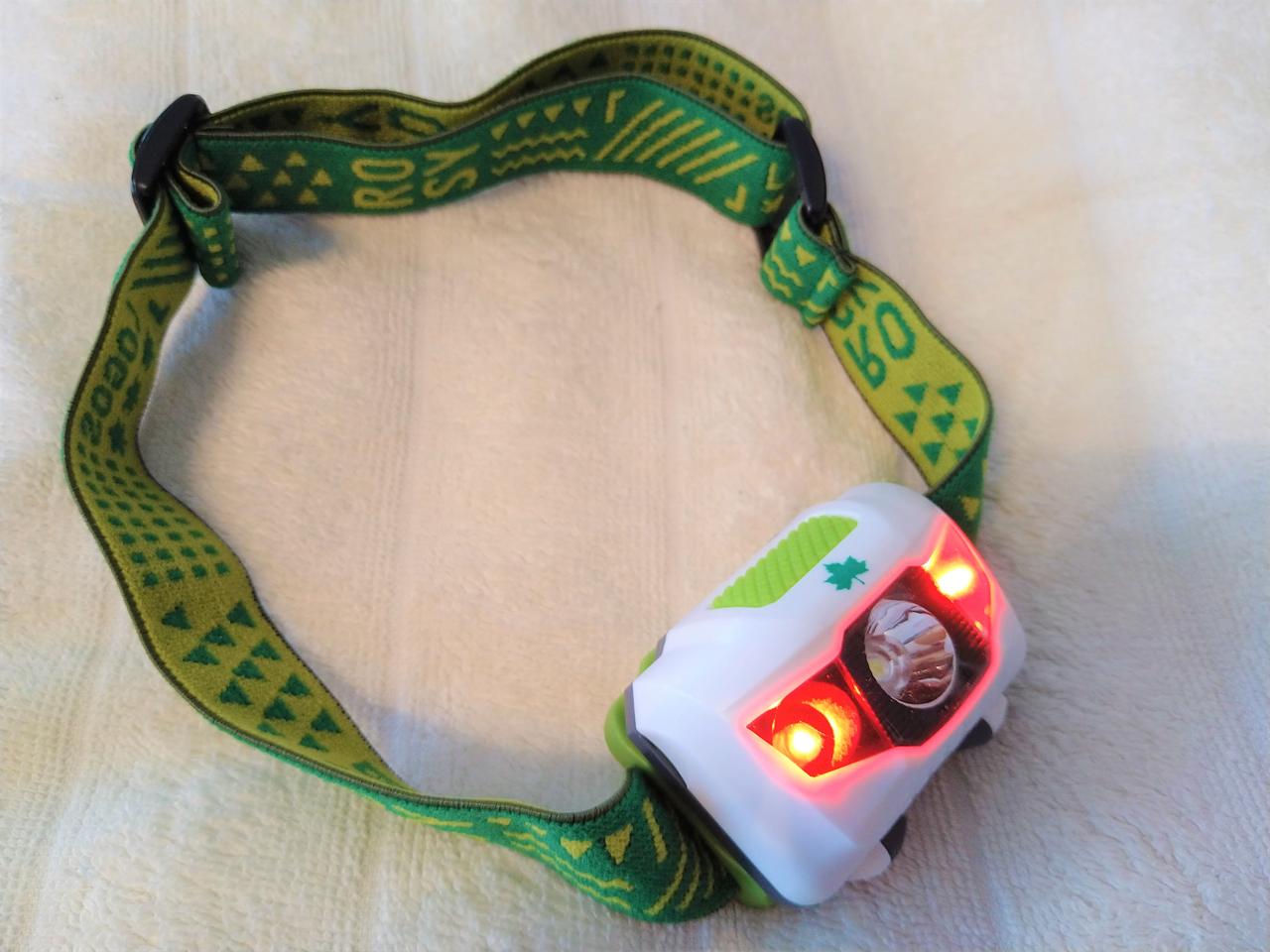 ロゴス「ROSY LEDヘッドライト」はキャンプの子供用ライトにおすすめ！980円とコスパ◎