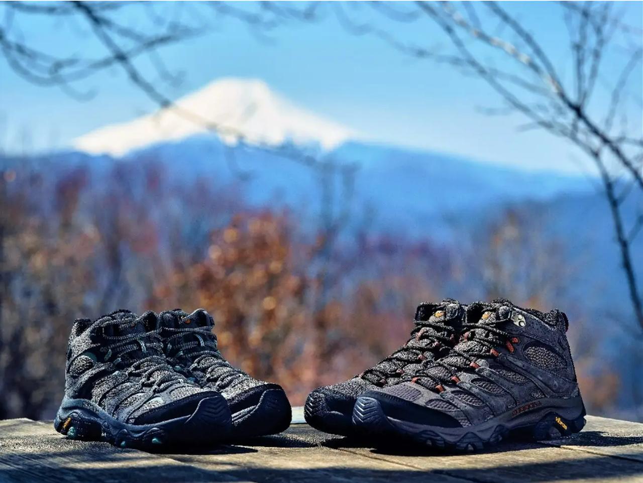 好日山荘100周年記念】MERRELLのアイコンシューズ「MOAB 3 MID GORE