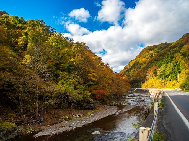 久慈渓流の写真