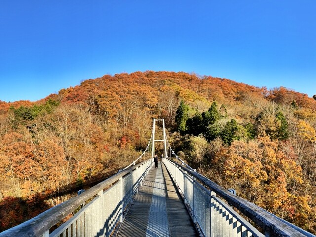 横川渓谷(やまびこ吊り橋)の写真
