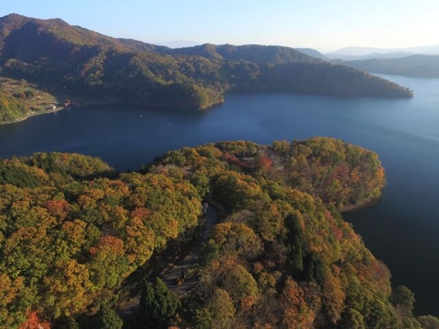 野尻湖の紅葉見ごろ情報 天気 日本気象協会 Tenki Jp