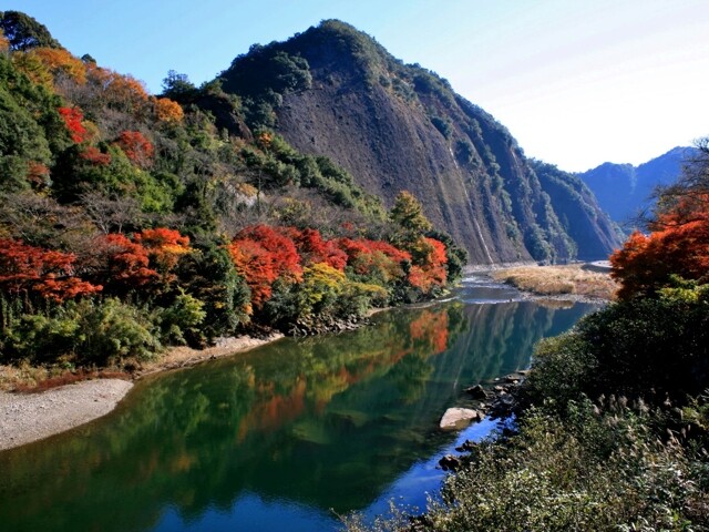古座川峡(一枚岩)の写真