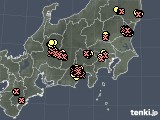 関東・甲信地方の雷レーダー(実況)