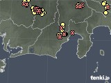 静岡県の雷レーダー(実況)