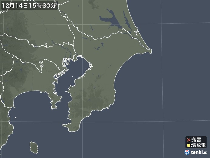 千葉県の雷レーダー(実況)