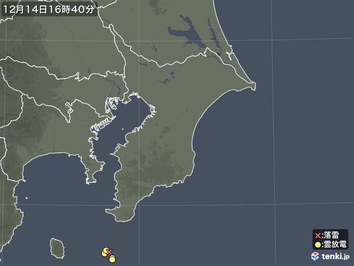 千葉県の雷レーダー(実況)