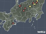 東海地方の雷レーダー(実況)