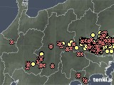 長野県の雷レーダー(実況)