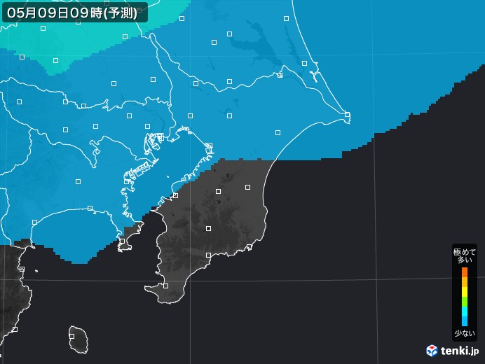 千葉県のPM2.5分布予測