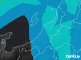 新潟県のPM2.5分布予測