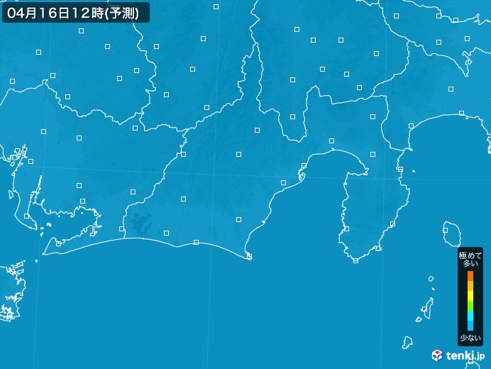 静岡県のPM2.5分布予測