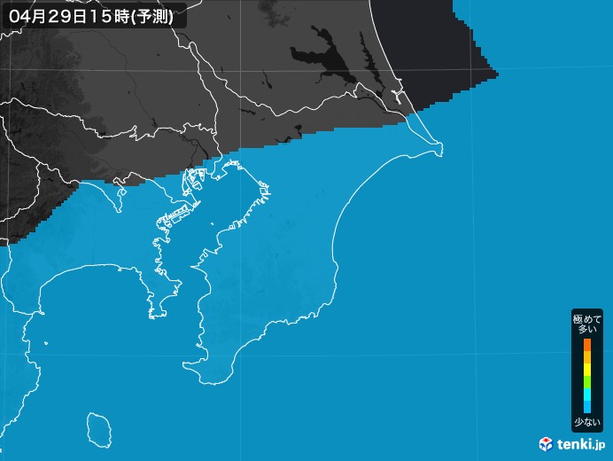 千葉県のPM2.5分布予測