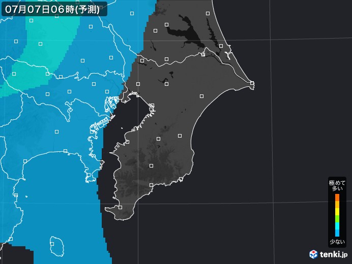 千葉県のPM2.5分布予測