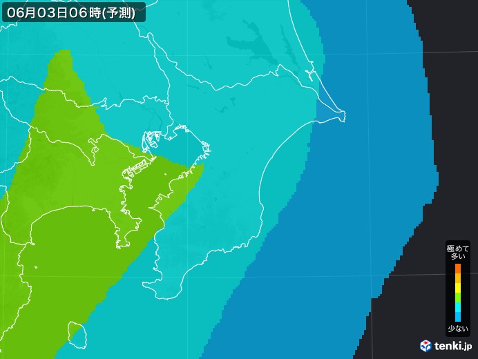 千葉県のPM2.5分布予測