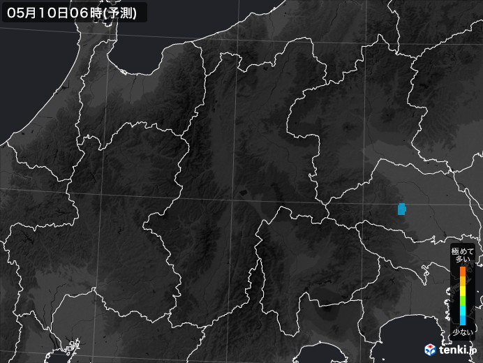 長野県のPM2.5分布予測