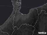 富山県のPM2.5分布予測