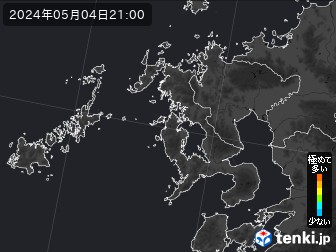 PM2.5分布予測(長崎県)